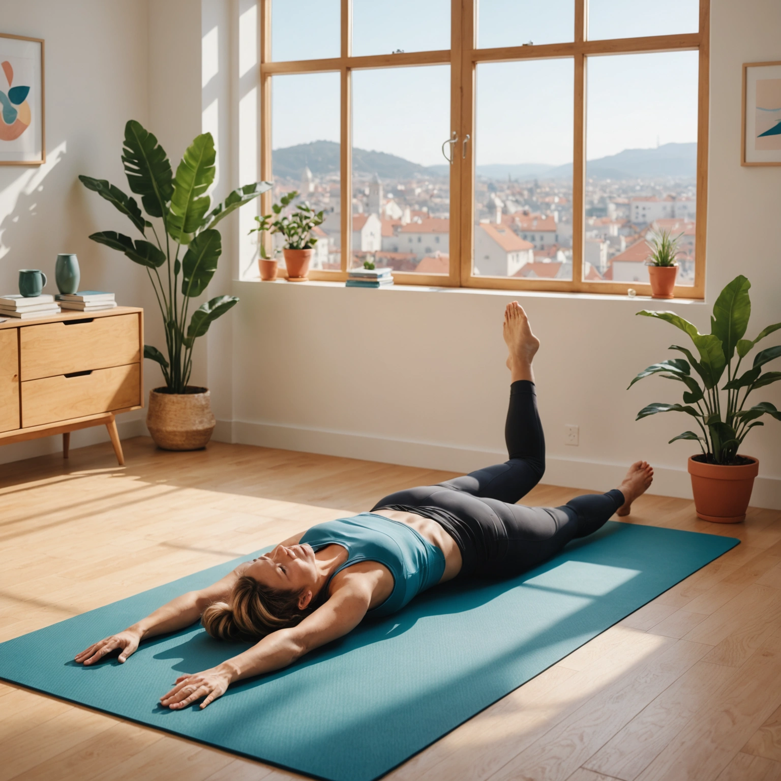 Самая полезная поза: избавляет от отеков, убирает боли в спине, улучшает пищеварение