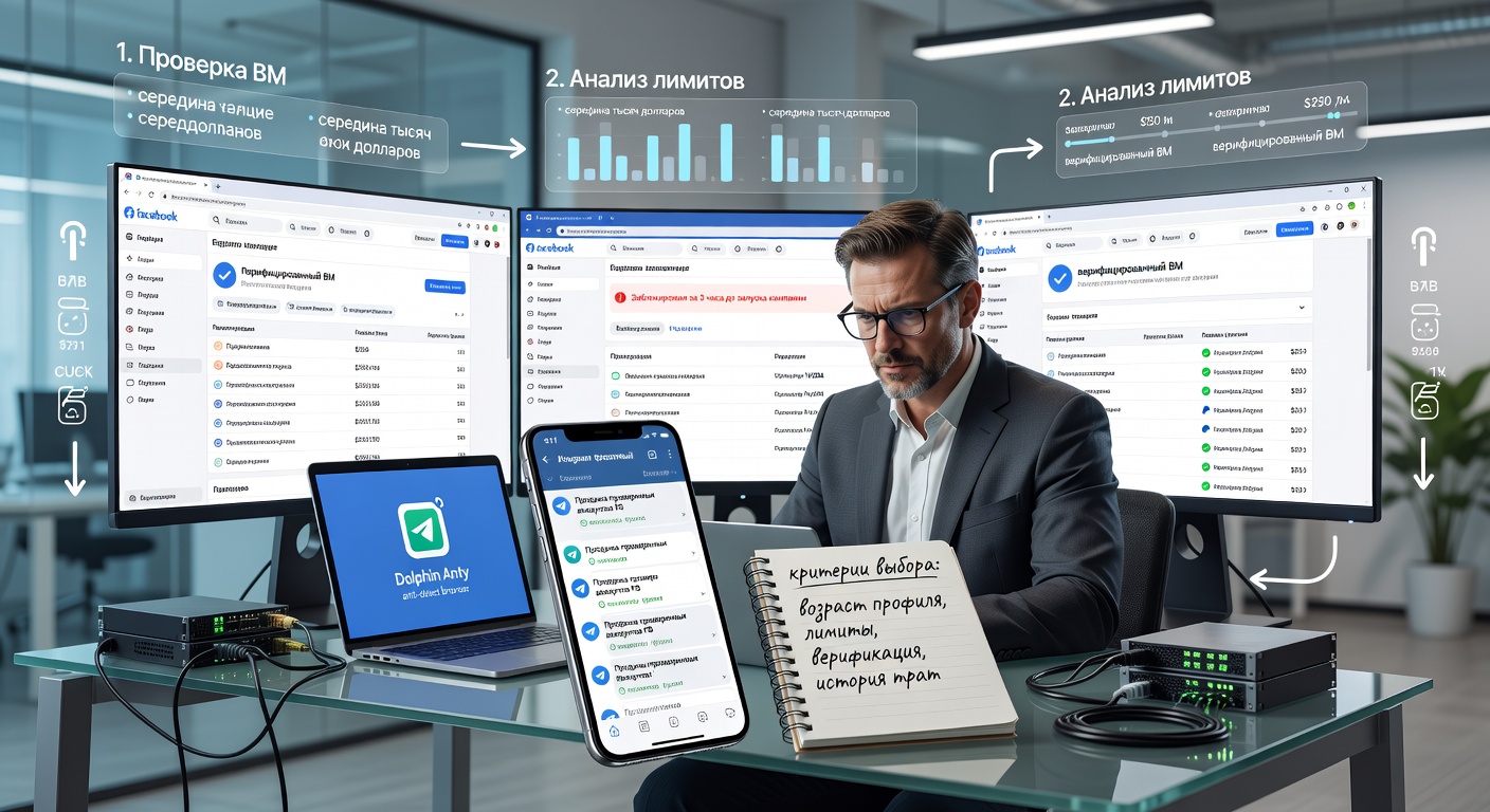Пошаговое обучение: как купить аккаунт Facebook с Business Manager без ошибок