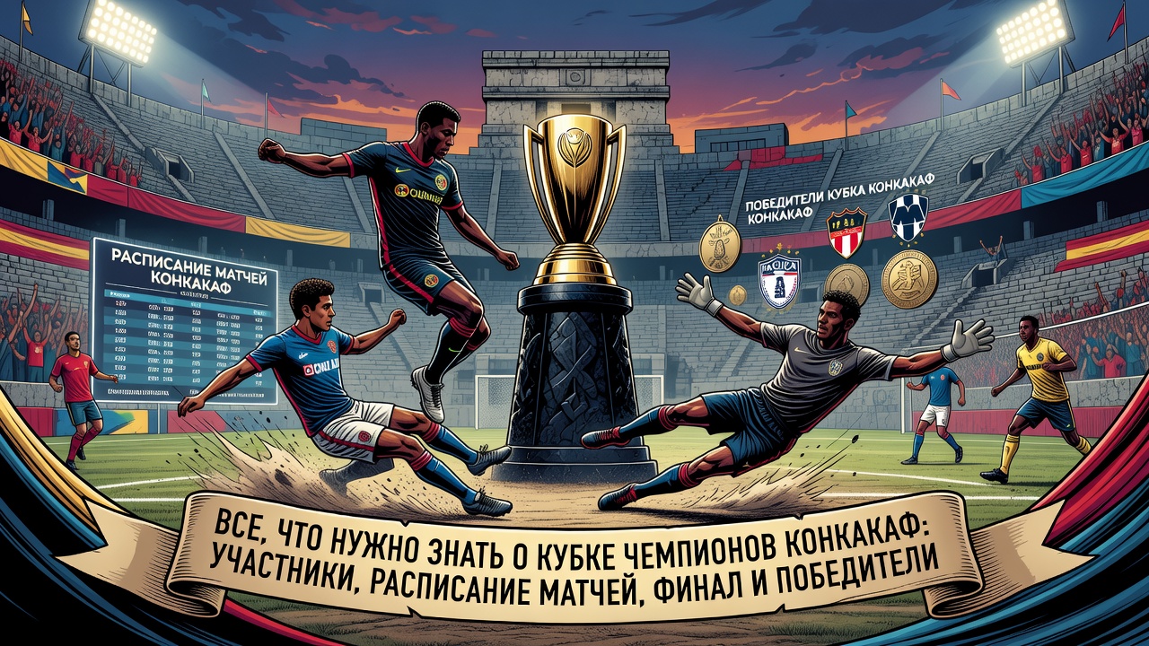 Все, что нужно знать о Кубке чемпионов КОНКАКАФ: участники, расписание матчей, финал и победители
