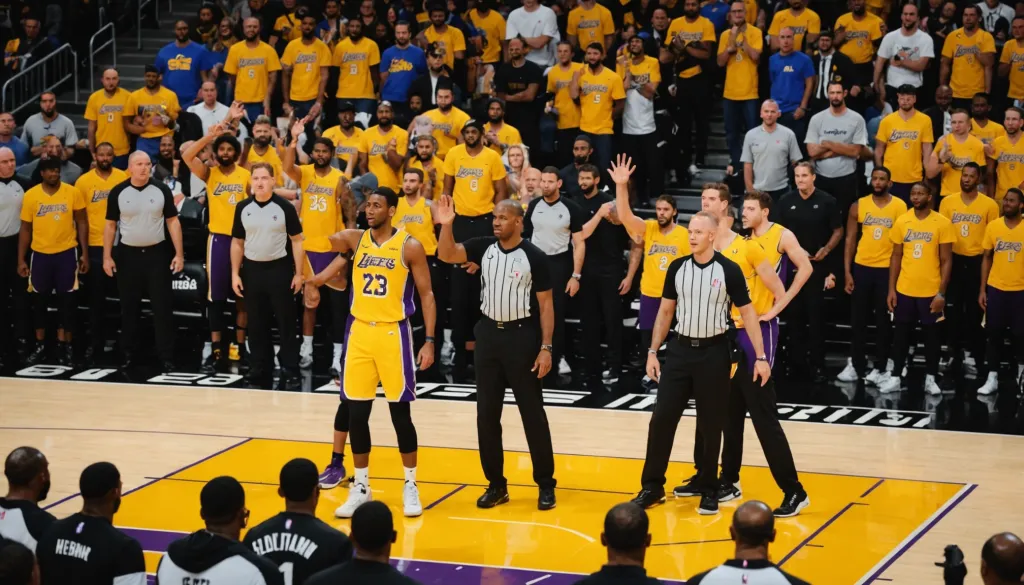 Баскетбольные жесты - Условные обозначения судьи при выходе мяча и игрока за площадку