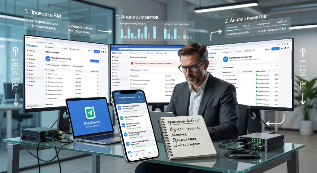 Пошаговое обучение: как купить аккаунт Facebook с Business Manager без ошибок