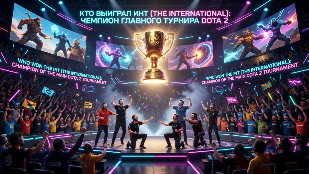 Кто выиграл Инт (The International): чемпион главного турнира Dota 2